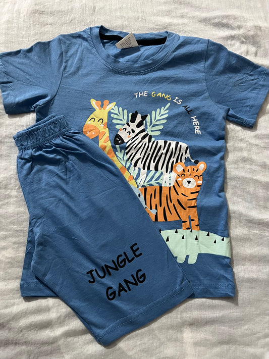 Jungle Safari t-shirt for baby boys
